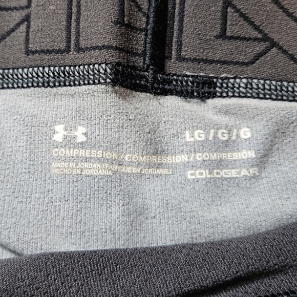 Mens Under Armour Coldgear Compression Leggings Anti-Odor Base Layer Sz LG - Picture 5 of 7